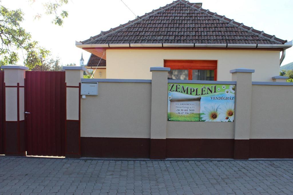 Zempleni Vendeghaz Hotel Erdőbénye Exterior foto